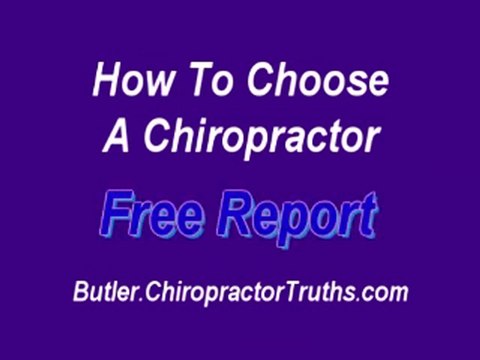 Butler Pa Chiropractors Free Report