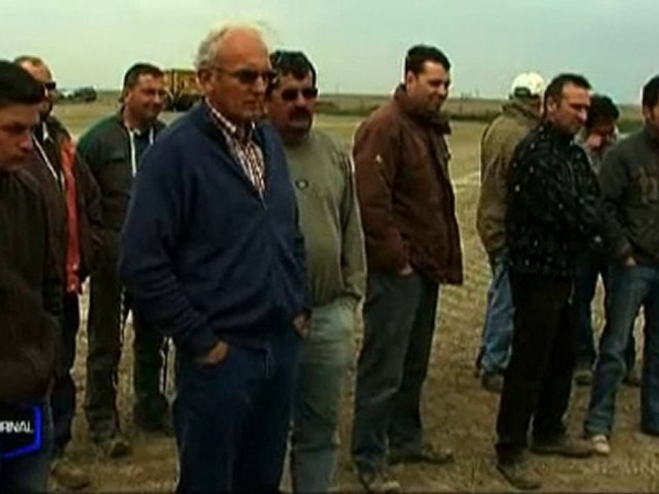 Les agriculteurs sinistrés testent le Gypse