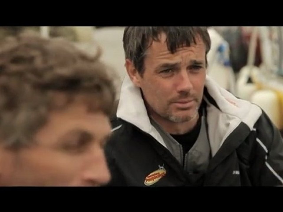 Transat AG2R LA MONDIALE interview STAMM - MAHE - POUJOULAT