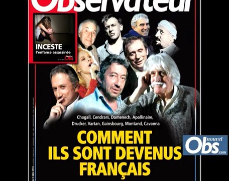Dans l'Obs: comment ils sont devenus français