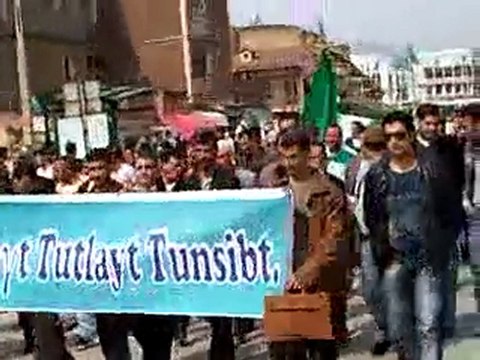 Marche du RCD à bejaia le 20 avril 2010
