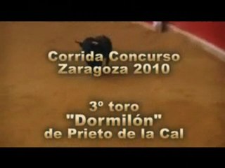 3º Toro, Dormilon, de Prieto de la Cal