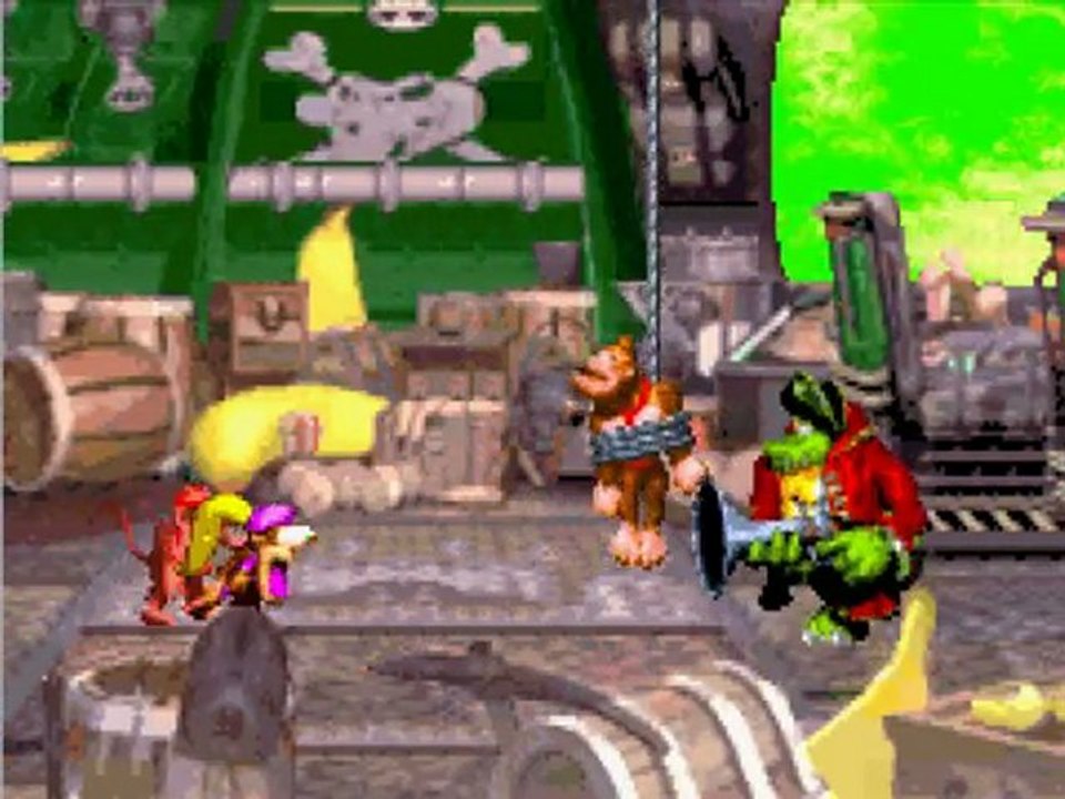 Donkey Kong Country 2 (Fin) La Fin Du Capitaine K.Rool