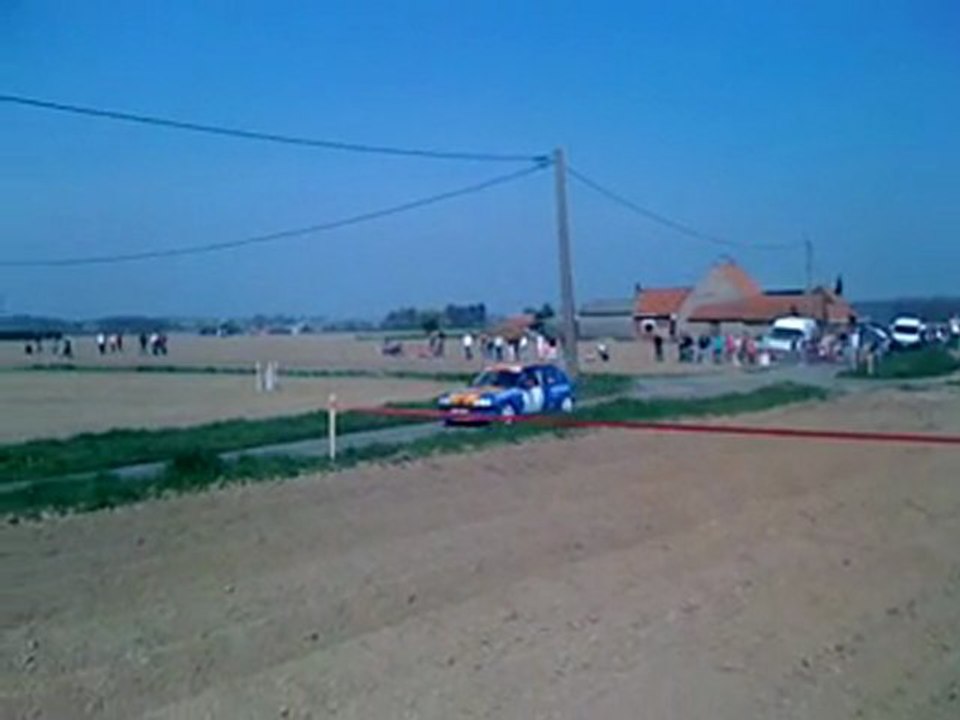 rallye de la lys passage a sercus