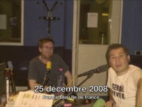 le pere noel à Bleu Ile de France 25 décembre 2008