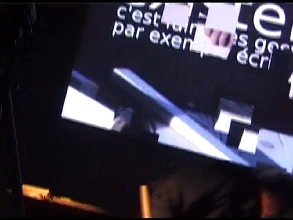 STATION 5 "Ecritures en extensions".  Giney AYME et Philippe