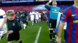 Video du tifo FC Barcelone Vs Inter Milan