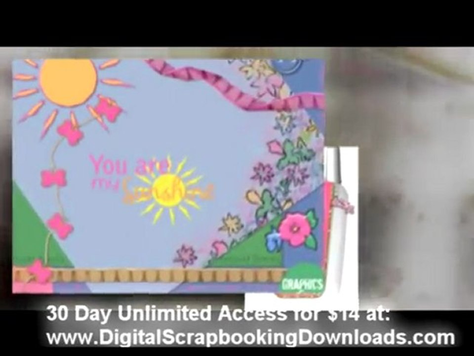 Digital Scrapbooking Downloads - Unlimited Access