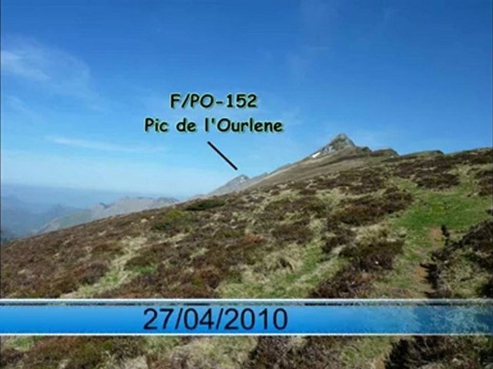 SOTA F_PO-152 - Pic de l'Ourlene