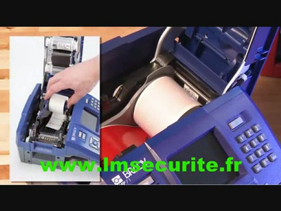 imprimante  brady  bmp71