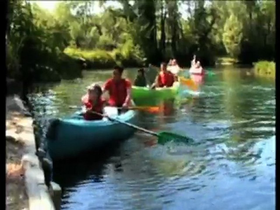 L'isle sur Sorgue parcourue en canoë