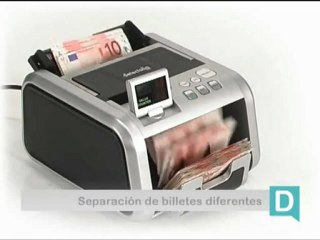 Contadora de billetes con detección certificada S200