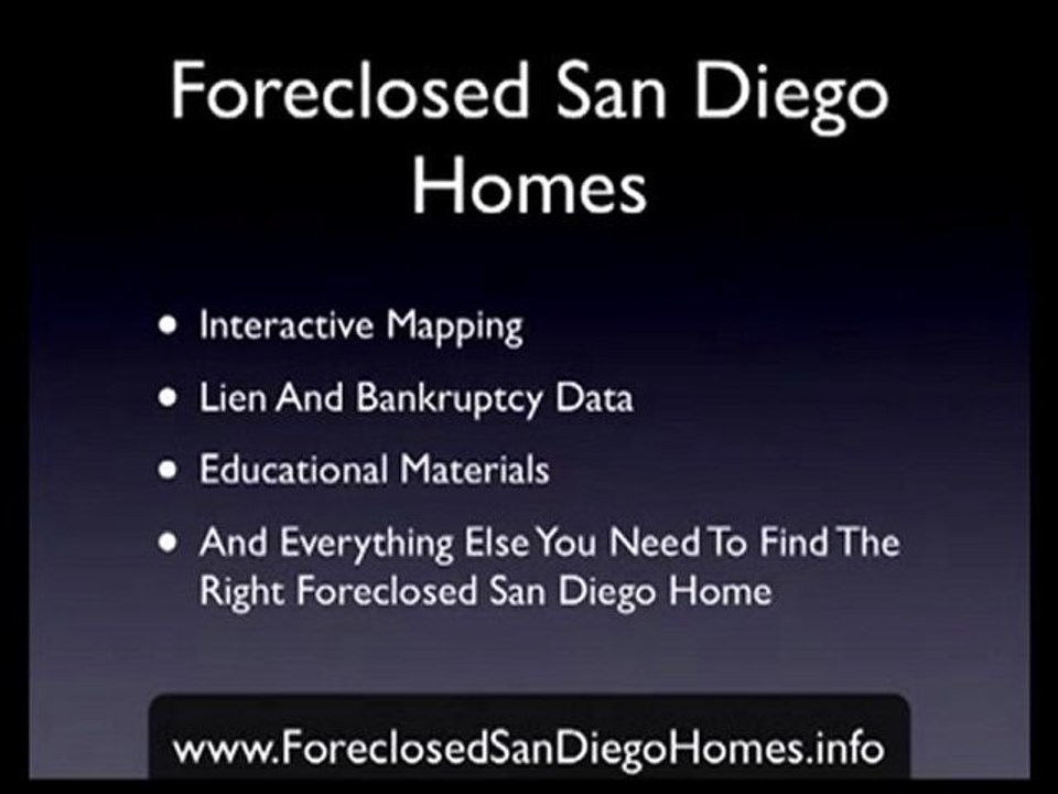 "Foreclosures San Diego" - Search Foreclosed Homes in San D