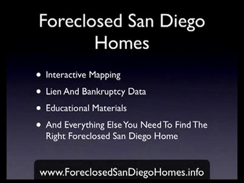Foreclosures San Diego - Search Foreclosed Homes in San D