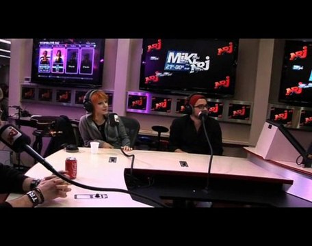 Paramore en interview sur NRj - L'émission sans interdit