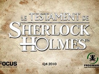 Le Testament de Sherlock Holmes - Teaser