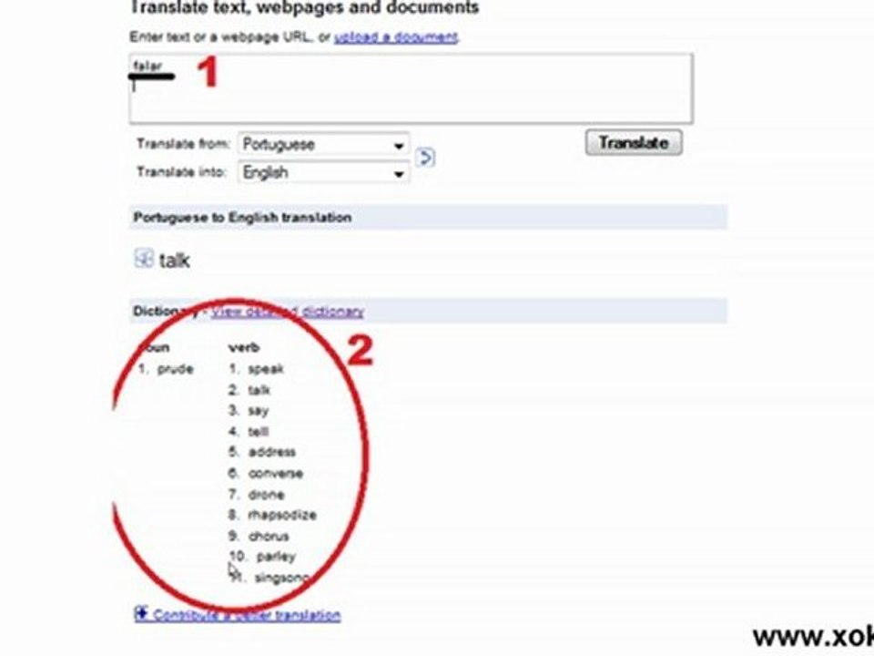 Como Adquirir Vocabulário Em Inglês De Graça Usando Google