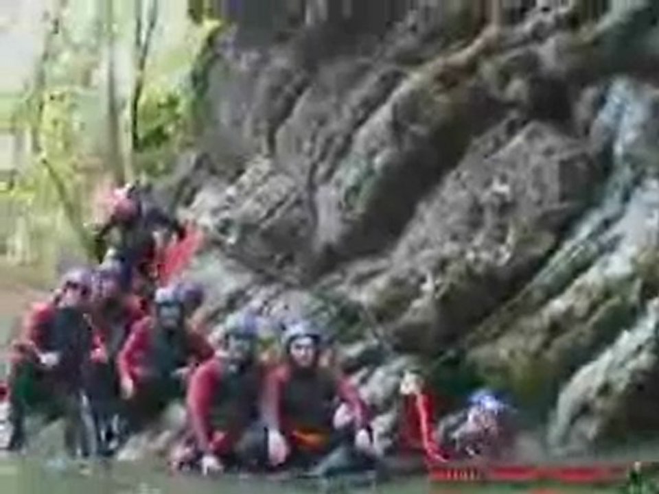 Canyoning beim Base Camp