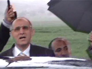 Vali Özçimen Karaatlı köyünde sulama tesislerini açış töreni