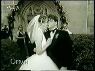 Jayne Brook on her wedding (1998)