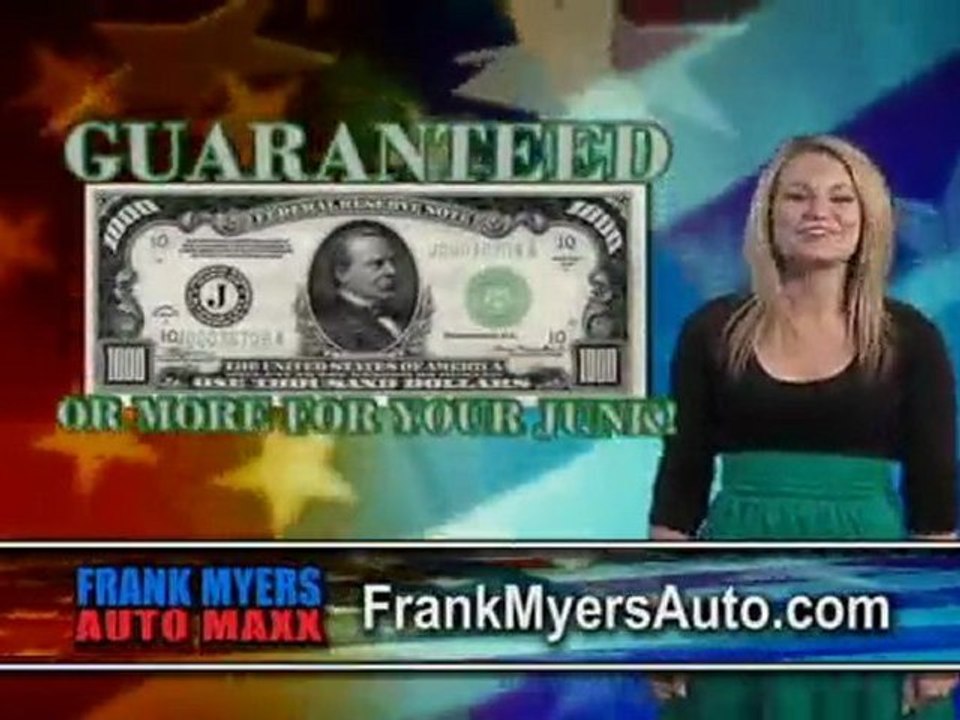 Crap Into Cash At Frank Myers Auto Maxx in Winston-Salem, NC