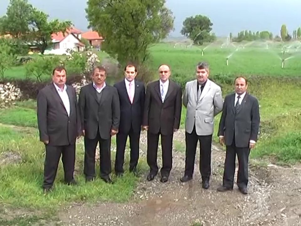 Vali Özçimen Bedirli köyü tesislerinin açış töreninde