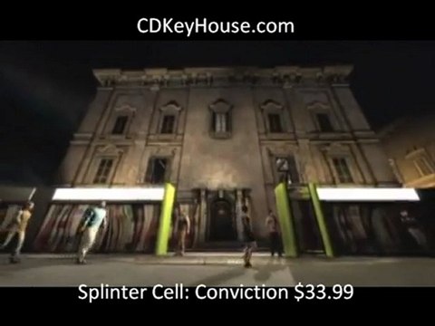 Splinter cell Conviction!!! CDKeyhouse.com