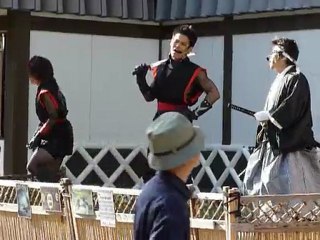 spectacle de rue au japon