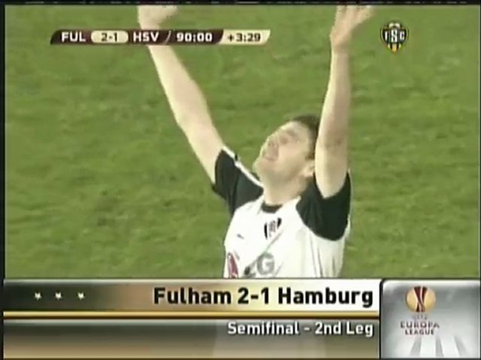 Fulham vs Hamburg 2-1