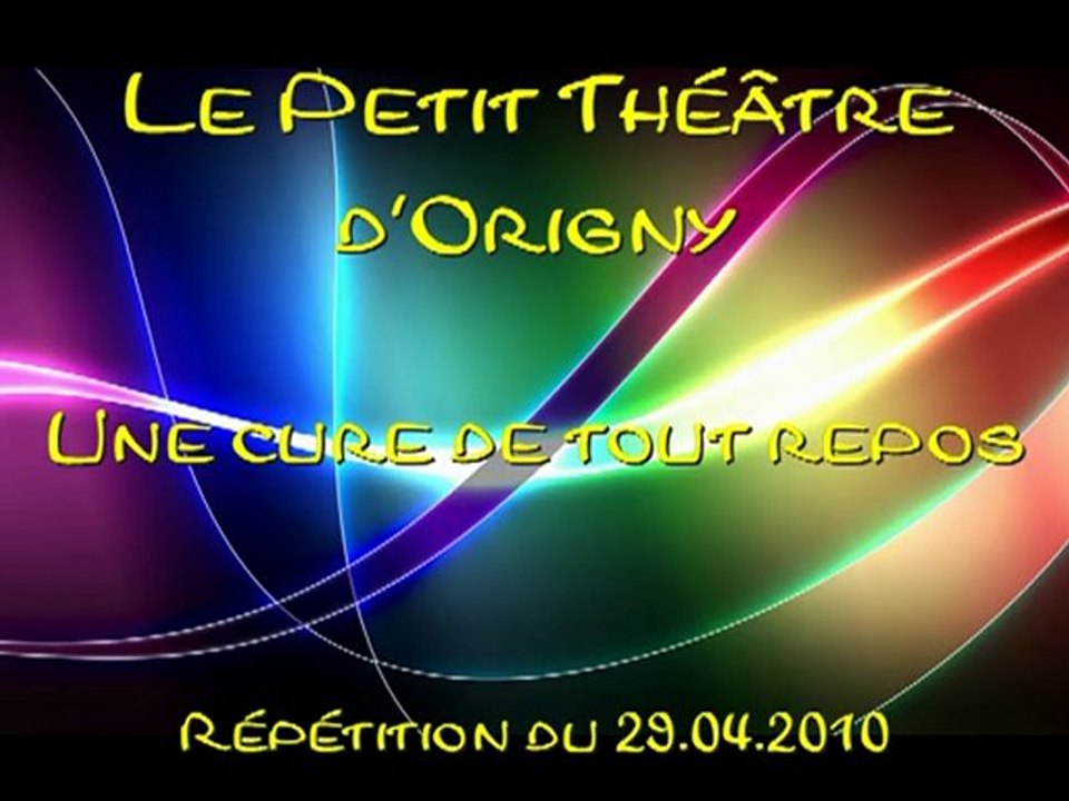 Théâtre - répétition - 29.04.2010