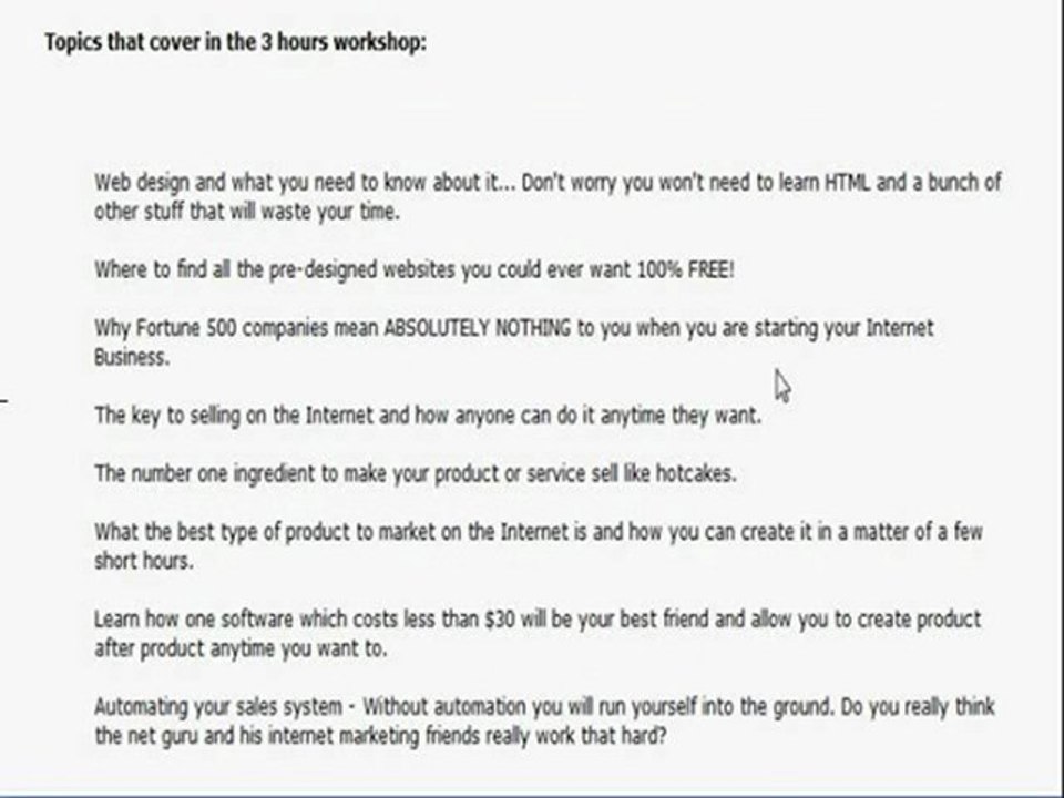 Internet Marketing Malaysia - Free Seminar