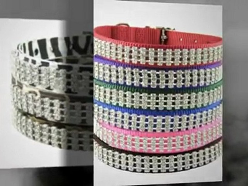 Jeweled Dog Collars - FurryFashionista.com