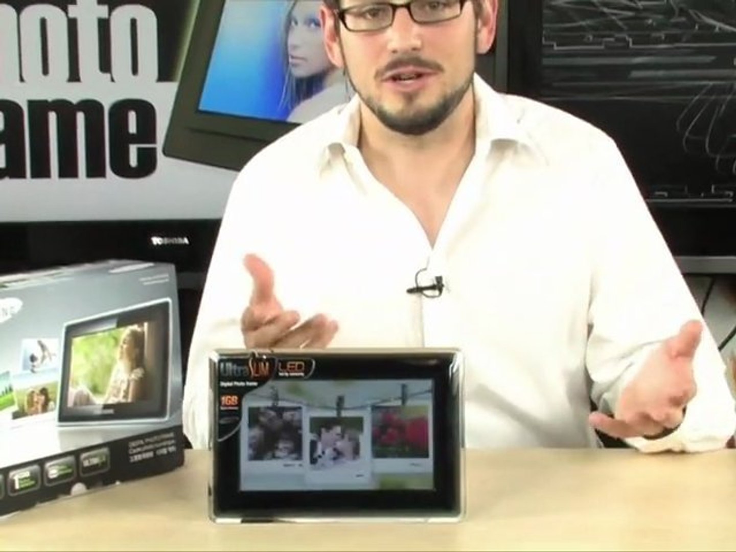 Samsung Spf 87h Lp08iplebtza 8 Picture Frame Video