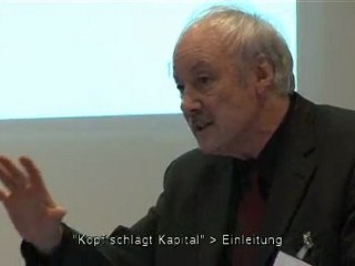 Kopf schlägt Kapital - Einleitung - LMU München T1