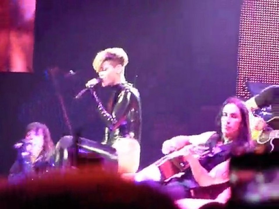 Rihanna, concert Paris Bercy, 28 avril 2010