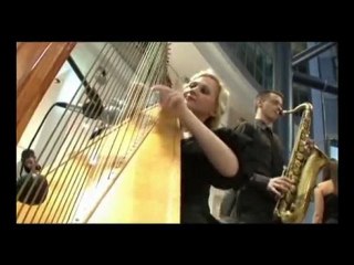 Презентация Мерседес-Арфистка Катрин"Арфа Project"+Саксофон
