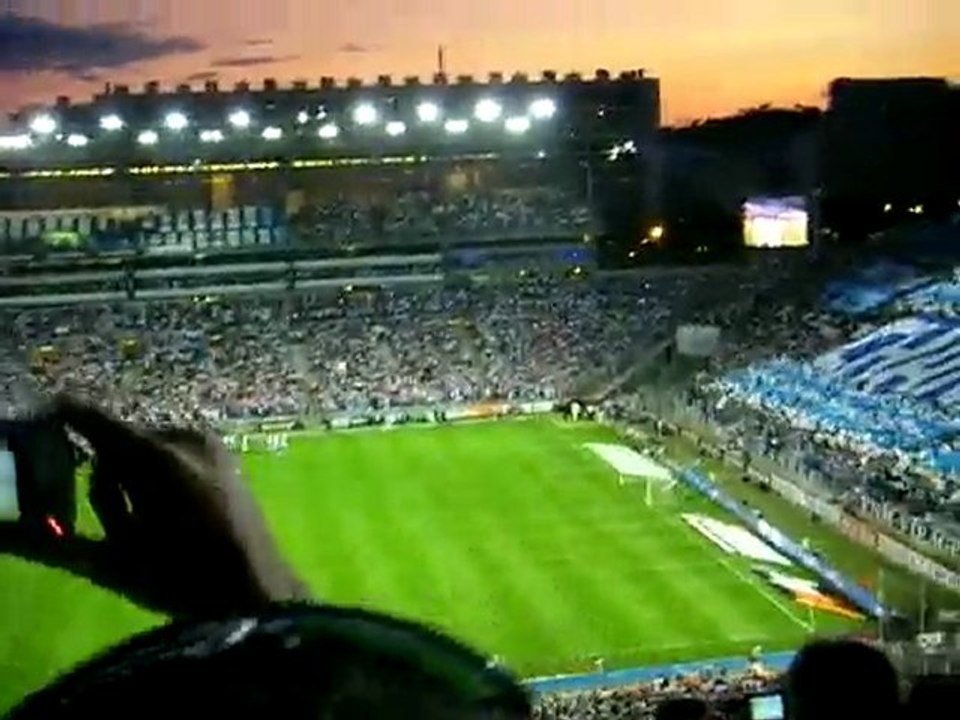 L'entrée des joueurs OM-Auxerre