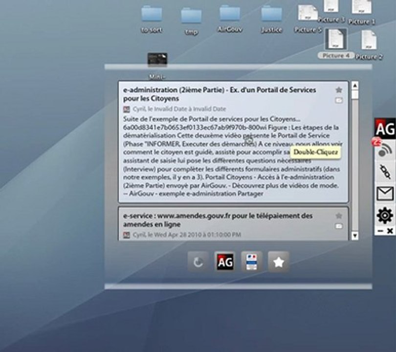 Version Alpha du widget AirGouv