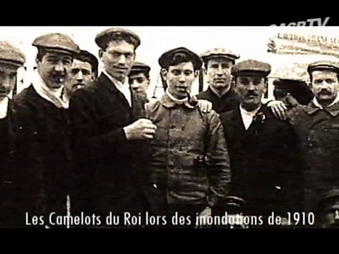 Les Camelots du Roi et les inondations de 1910