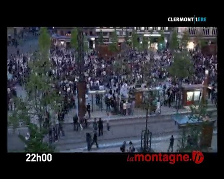 Time Lapse Apéro Géant place de Jaude