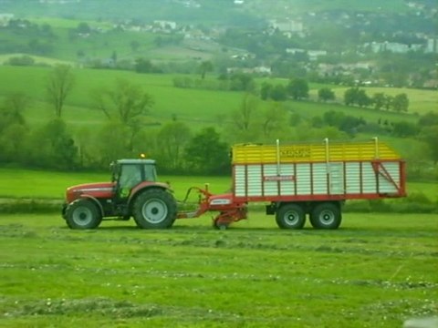 ensilage avec remorques autochargeuses
