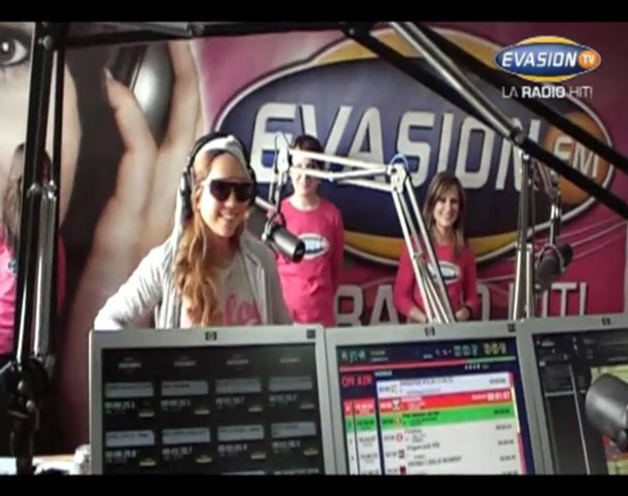 Leslie en interview sur EVASION