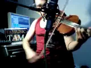 Moi jouant  Flowering night au Violon