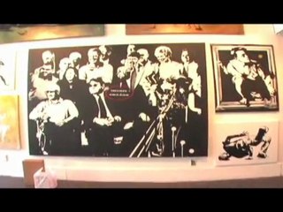 Street Artist Blek le Rat & ABOVE @ White Walls SF Warholian