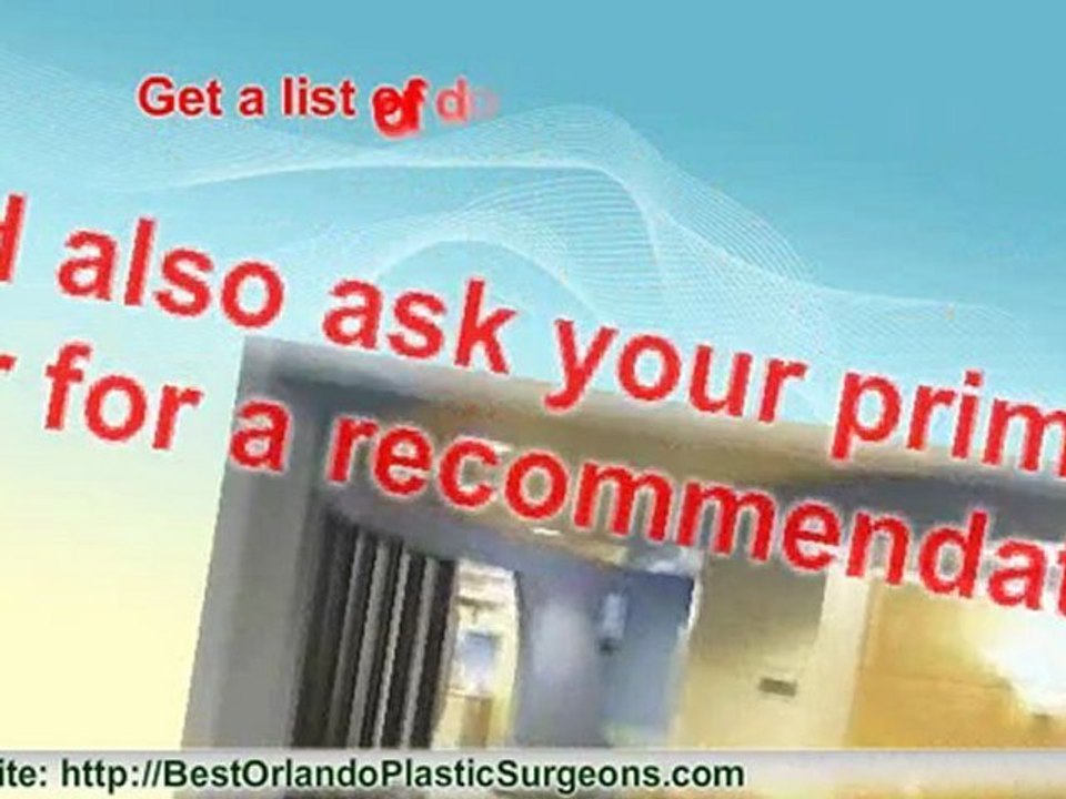 How To Choose A Plastic Surgeon in Orlando