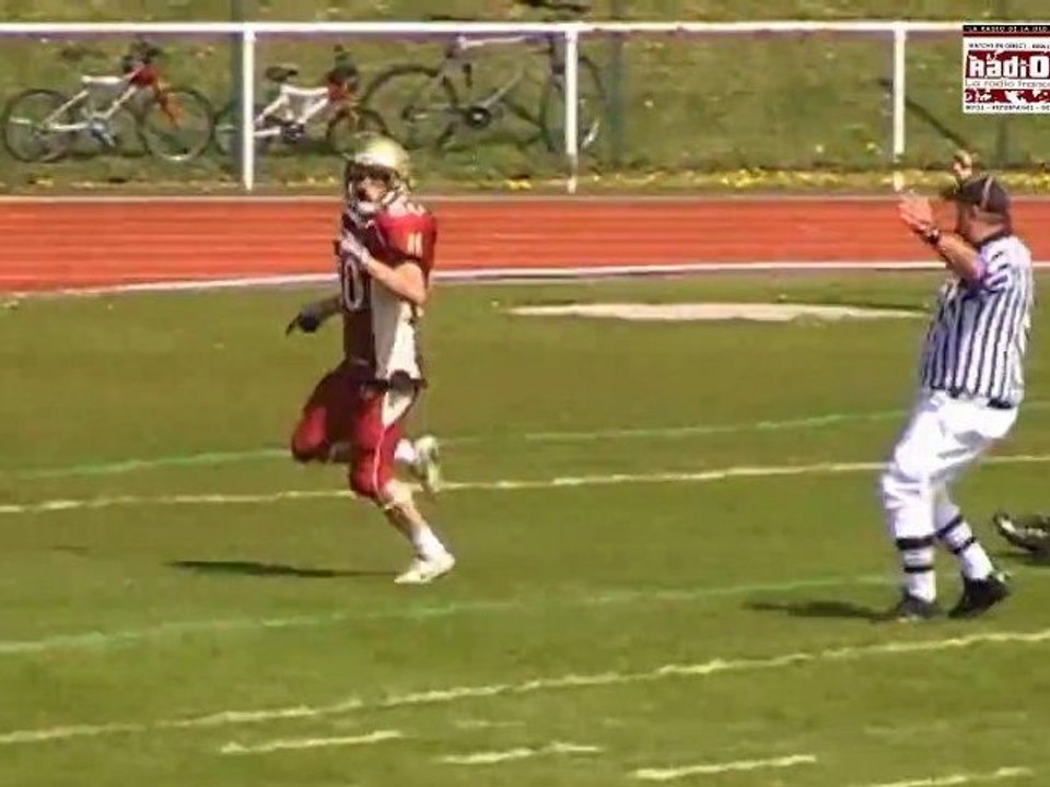 EUROBOWL TEMPLIERS VS LIONS 1ERE MI TEMPS