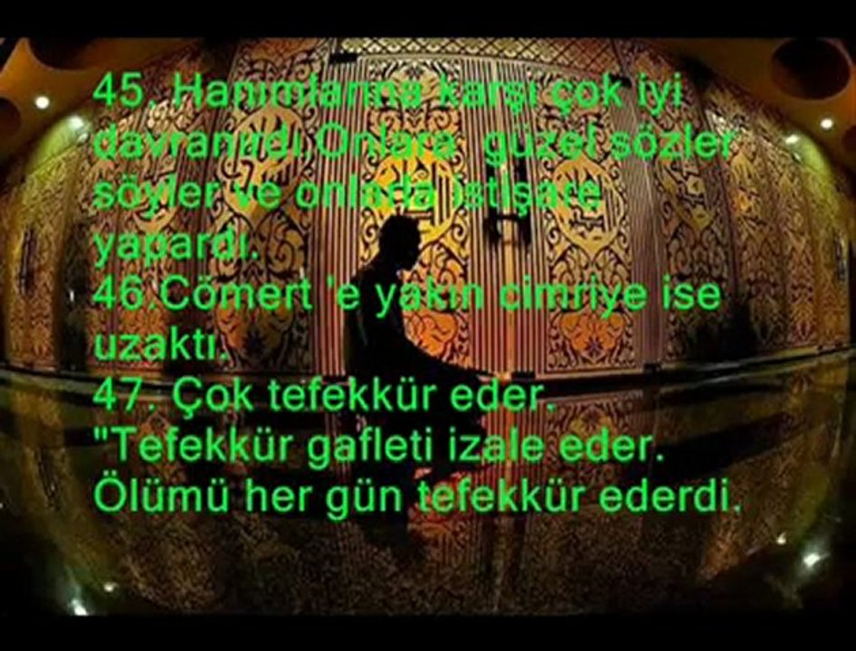SEVGİLİLER SEVGİLİSİNİN (S.A.V) 100 SÜNNETİ