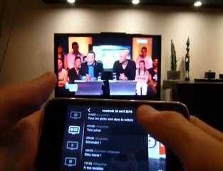 Freemote iPhone : Demo télécommande Freebox iPhone