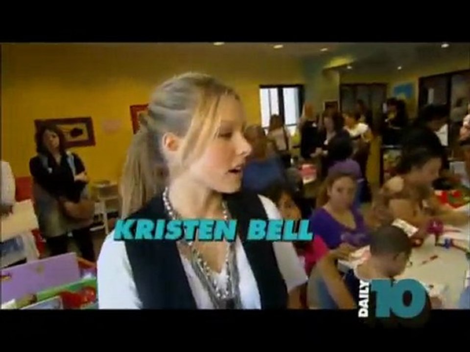 Kristen Bell - "Kristen's Kid Cause" D10 (04/30/10)