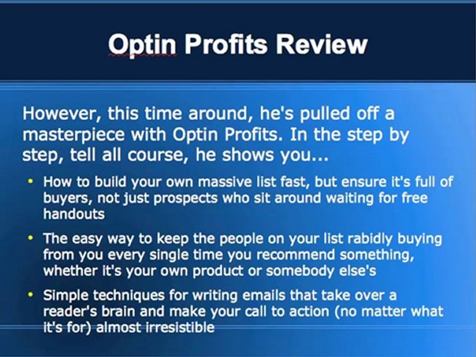 Ewen Chia's Optin Profits Review